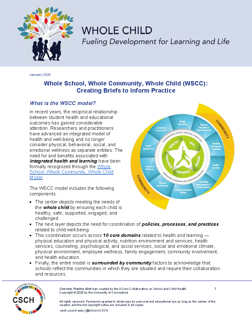 Cover page of Overview Brief